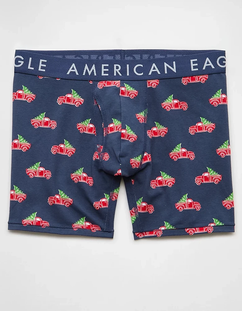 AEO Christmas Tree Truck 6" Classic Boxer Brief