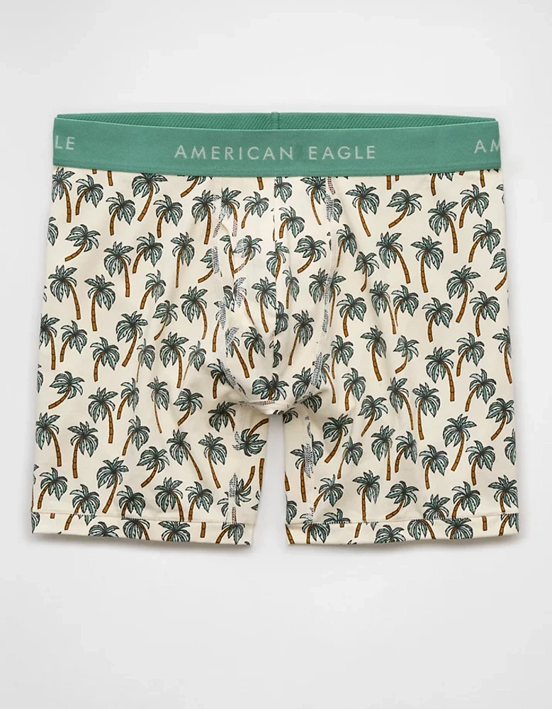 AEO Men's Palm Trees 6" Classic Boxer Brief