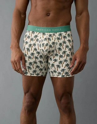 AEO Men's Palm Trees 6" Classic Boxer Brief