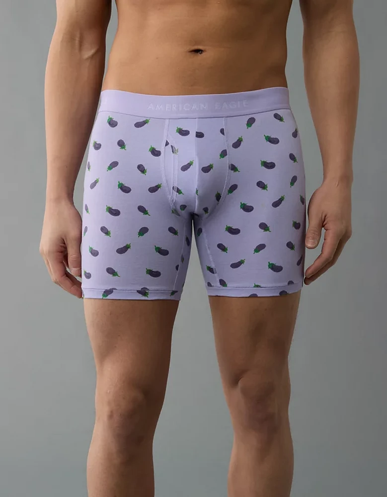 AEO Men's Eggplants 6" Classic Boxer Brief