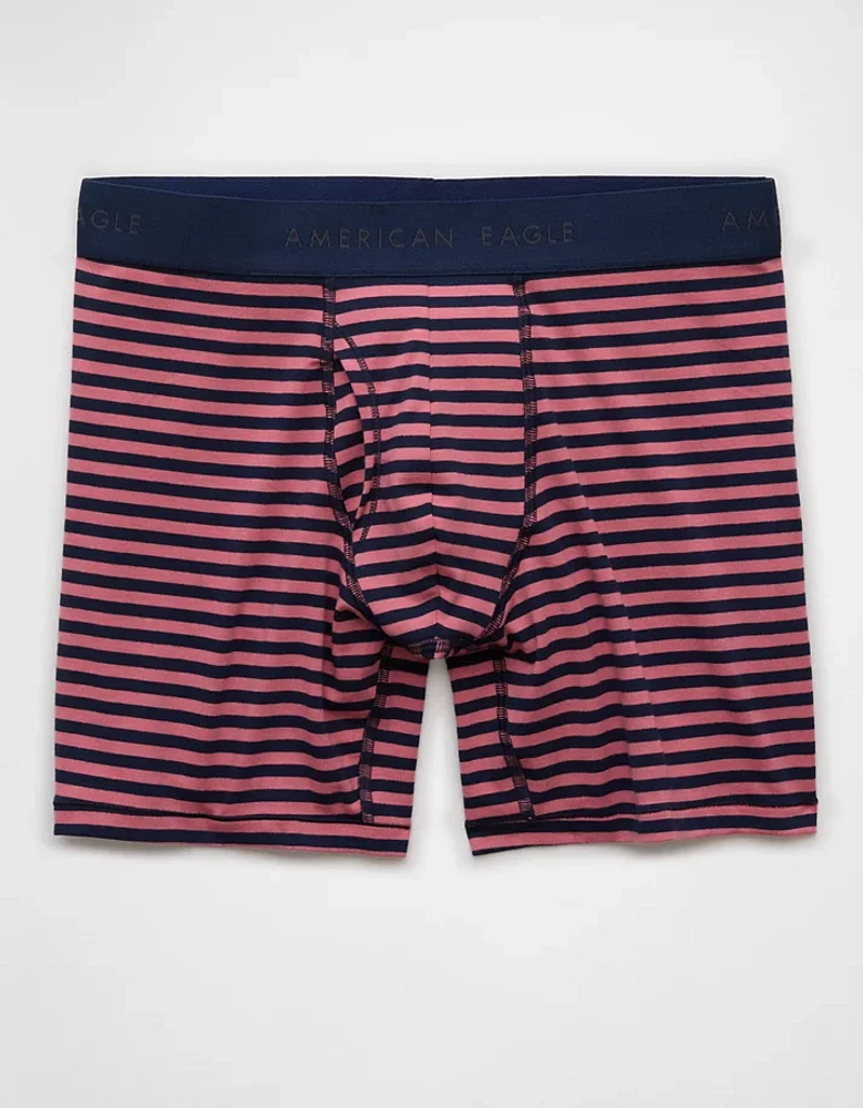 AEO Men's Striped 6" Classic Boxer Brief