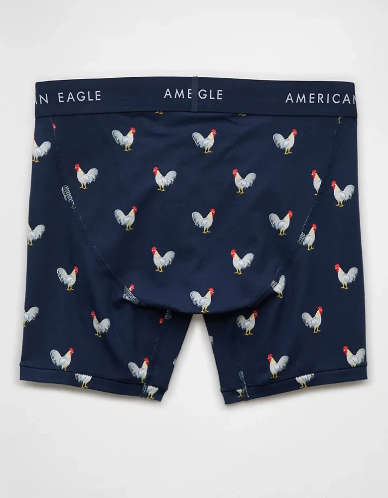 AEO Men's Roosters 6" Classic Boxer Brief