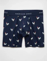 AEO Men's Roosters 6" Classic Boxer Brief