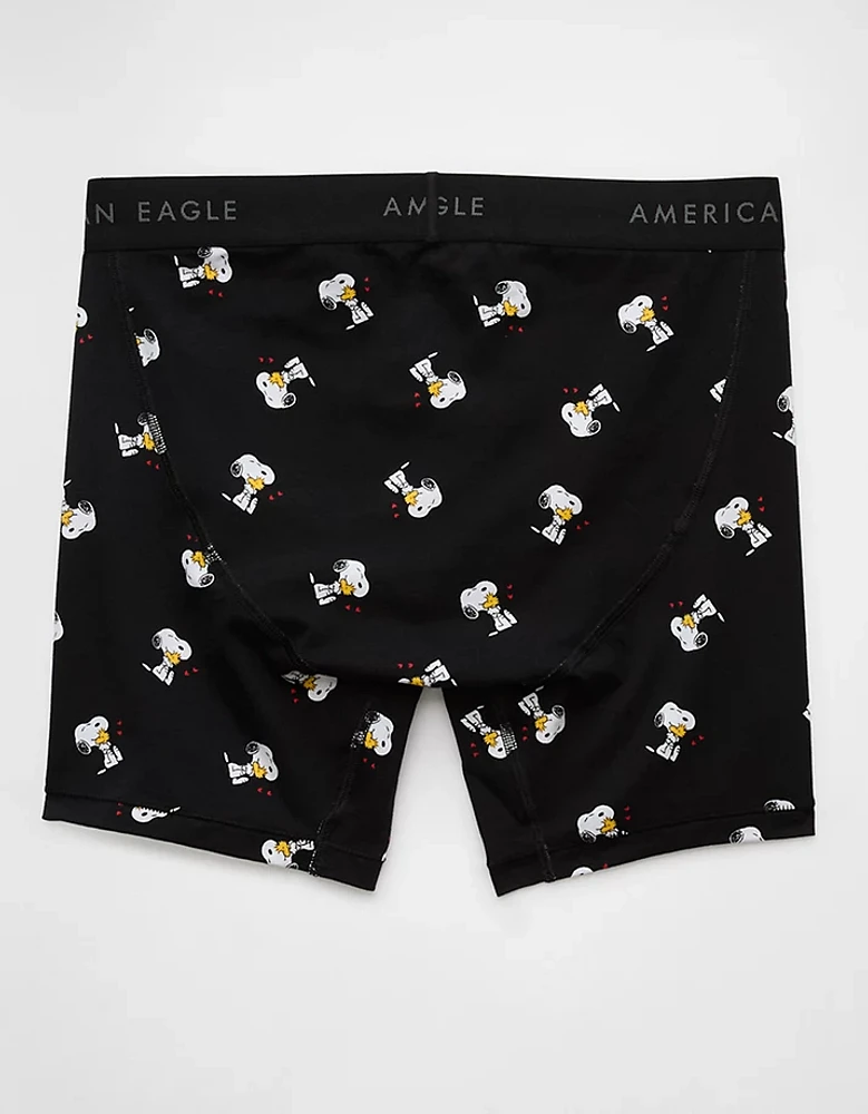 AEO Men's Snoopy Hugs Valentine 6" Classic Boxer Brief