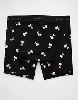 AEO Men's Snoopy Hugs Valentine 6" Classic Boxer Brief