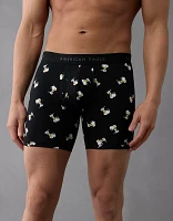 Caleçon boxeur ajusté classique de 6 po bisous la Saint-Valentin Snoopy pour hommes AEO