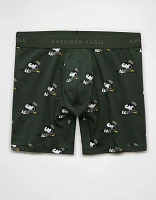 Caleçon boxeur ajusté classique de 6 po Snoopy la Saint-Patrick pour hommes AEO