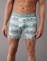 Caleçon boxeur ajusté Flex de 6 po tropical pour hommes AEO