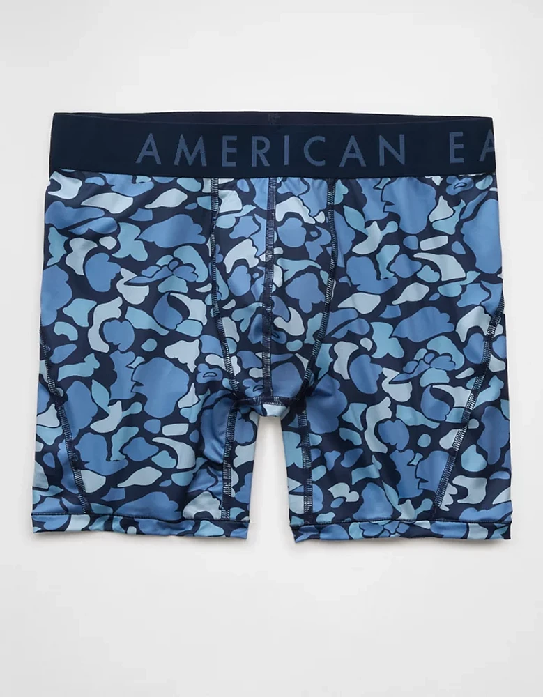 Caleçon boxeur ajusté Flex de 6 po motif camouflage pour hommes AEO