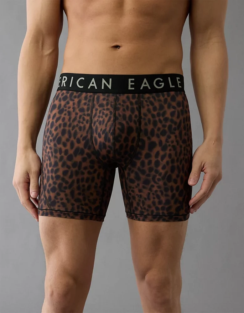 AEO Men's Leopard 6" Flex Boxer Brief