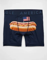 Caleçon boxeur ajusté Flex de 6 po hot-dogs USA pour hommes AEO