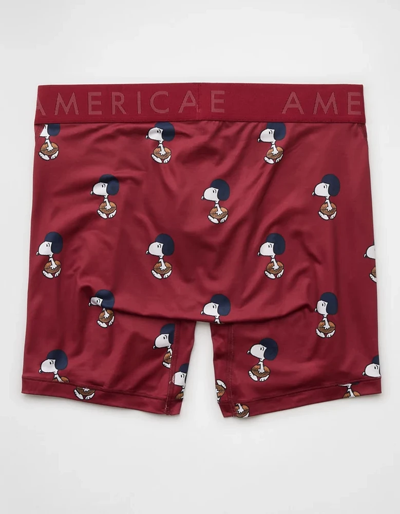 AEO Men's Snoopy Football 6" Flex Boxer Brief