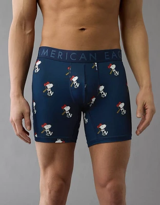 Caleçon boxeur ajusté Flex de 6 po Snoopy pour hommes AEO