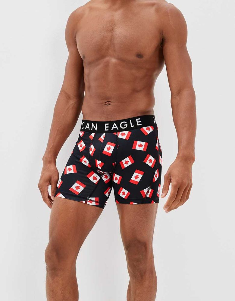 Small - 5-Pack AEO American Eagle Men's 6 Flex Boxer Brief Trunks