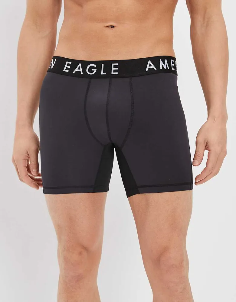 AEO Men's Space Dye 6" Flex Boxer Brief