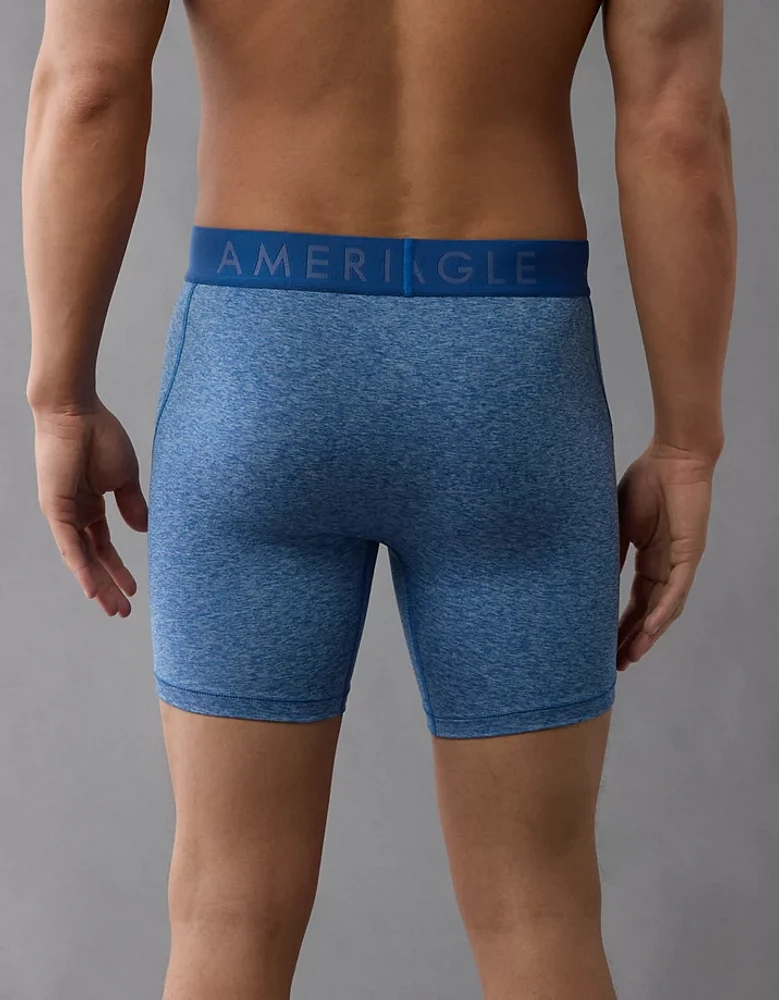 Caleçon boxeur ajusté Flex de  po teint par espacement pour hommes AEO