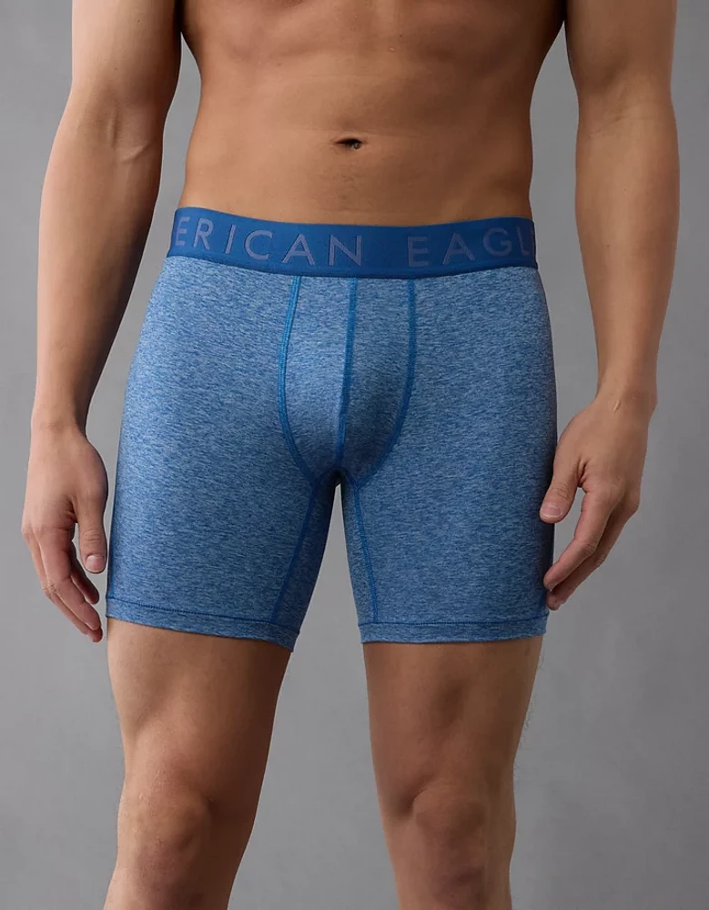 AEO Men's Space Dye 6" Flex Boxer Brief