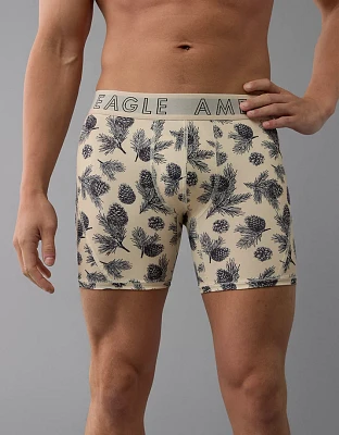 AEO Men's Pinecones 6" Flex Boxer Brief