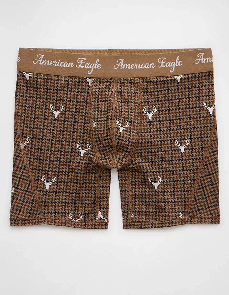 AEO Men's Deer 6" Flex Boxer Brief