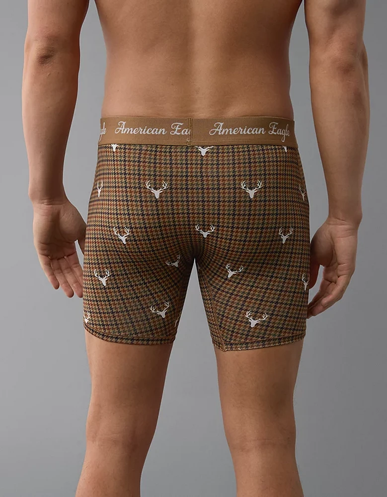 AEO Men's Deer 6" Flex Boxer Brief