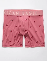 AEO Men's Flying Hearts Valentine 6" Flex Boxer Brief