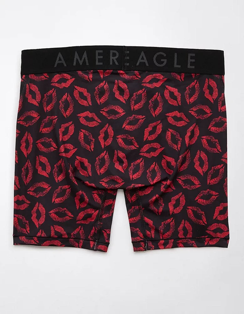 AEO Men's Kisses Valentine 6" Flex Boxer Brief