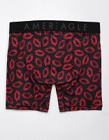 AEO Men's Kisses Valentine 6" Flex Boxer Brief