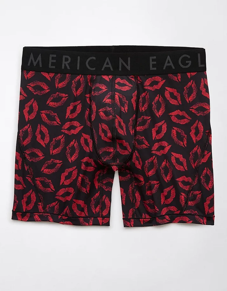 AEO Men's Kisses Valentine 6" Flex Boxer Brief