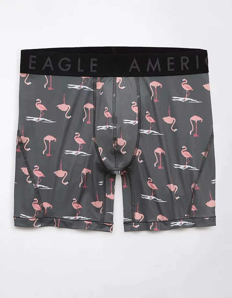 AEO Men's Flamingo Pond 6" Flex Boxer Brief