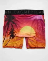 Caleçon boxeur ajusté Flex de 6 po coucher soleil pour hommes AEO
