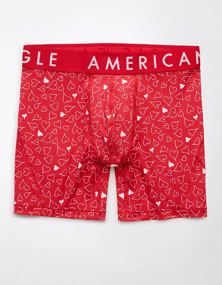 AEO Men's Heart Balloon Valentine 6" Flex Boxer Brief