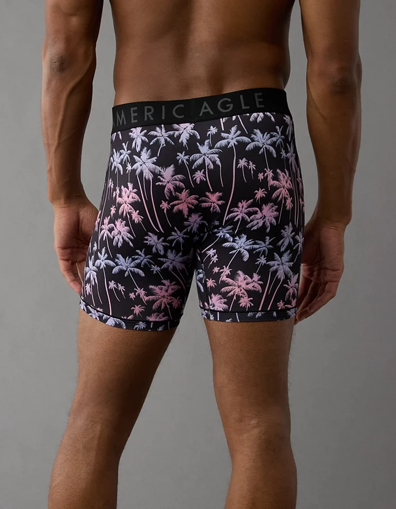 AEO Men's Palm Trees 6" Flex Boxer Brief