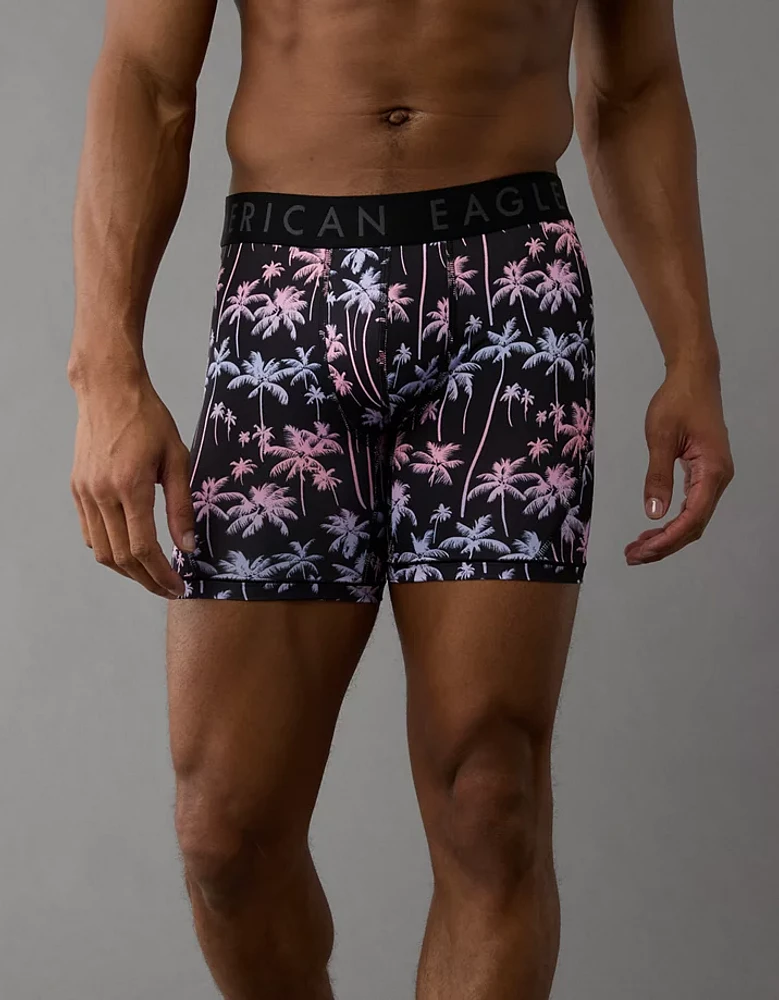 AEO Men's Palm Trees 6" Flex Boxer Brief