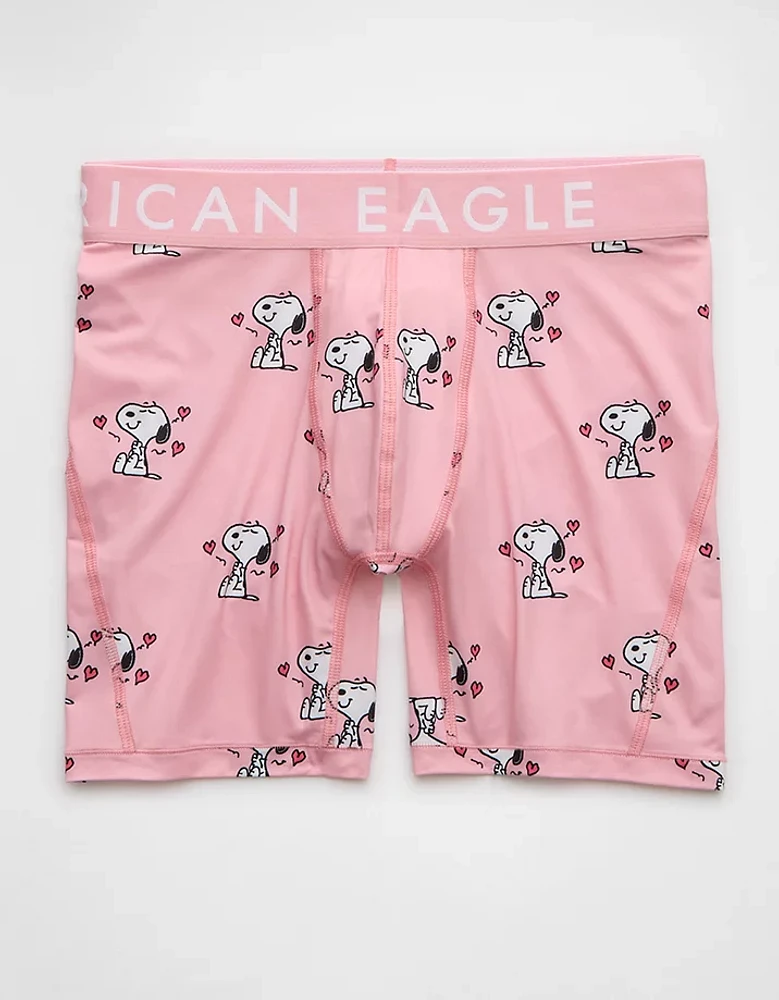 AEO Men's Snoopy Hearts Valentine 6" Flex Boxer Brief