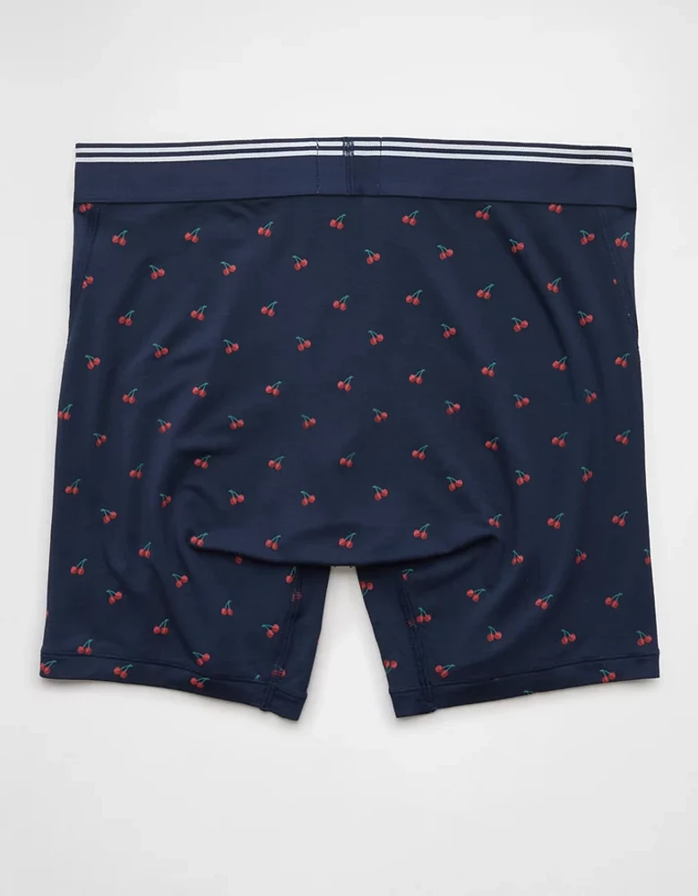Caleçon boxeur ajusté ultradoux de 6 po cerises pour hommes AEO