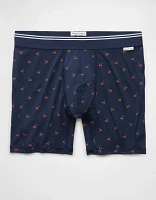 Caleçon boxeur ajusté ultradoux de 6 po cerises pour hommes AEO