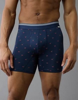 Caleçon boxeur ajusté ultradoux de 6 po cerises pour hommes AEO