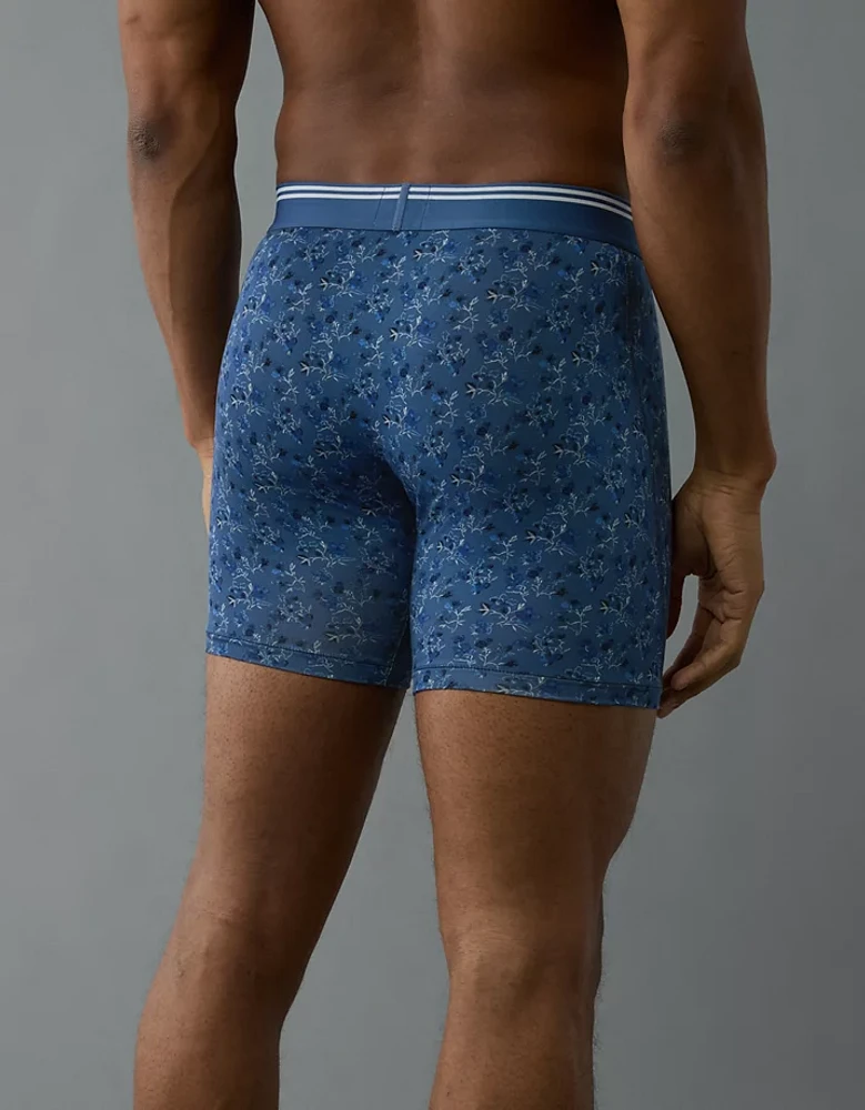 AEO Men's Floral 6" Ultra Soft Boxer Brief