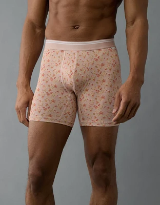 AEO Men's Floral 6" Ultra Soft Boxer Brief