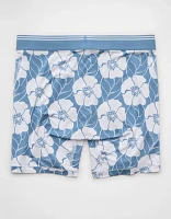 Caleçon boxeur ajusté ultradoux de 6 po motif floral pour hommes AEO