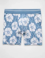 Caleçon boxeur ajusté ultradoux de 6 po motif floral pour hommes AEO