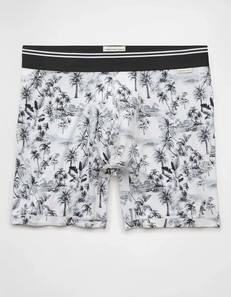 Caleçon boxeur ajusté ultradoux de 6 po tropical pour hommes AEO
