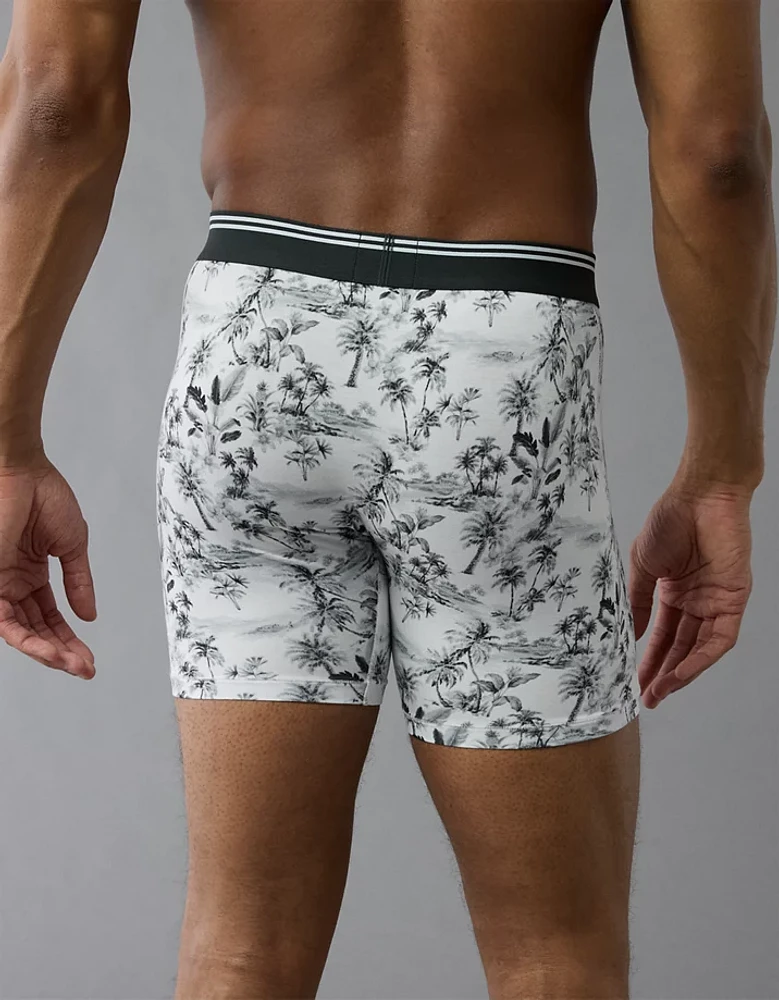 Caleçon boxeur ajusté ultradoux de 6 po tropical pour hommes AEO