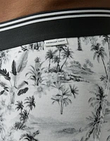 Caleçon boxeur ajusté ultradoux de 6 po tropical pour hommes AEO