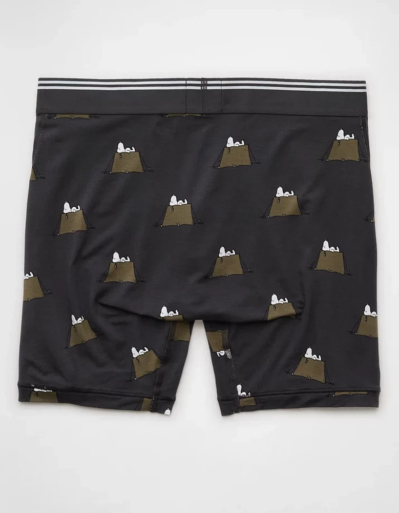 Caleçon boxeur ajusté ultradoux de 6 po tente Snoopy pour hommes AEO