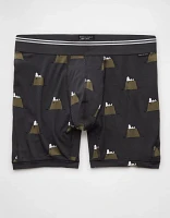 Caleçon boxeur ajusté ultradoux de 6 po tente Snoopy pour hommes AEO