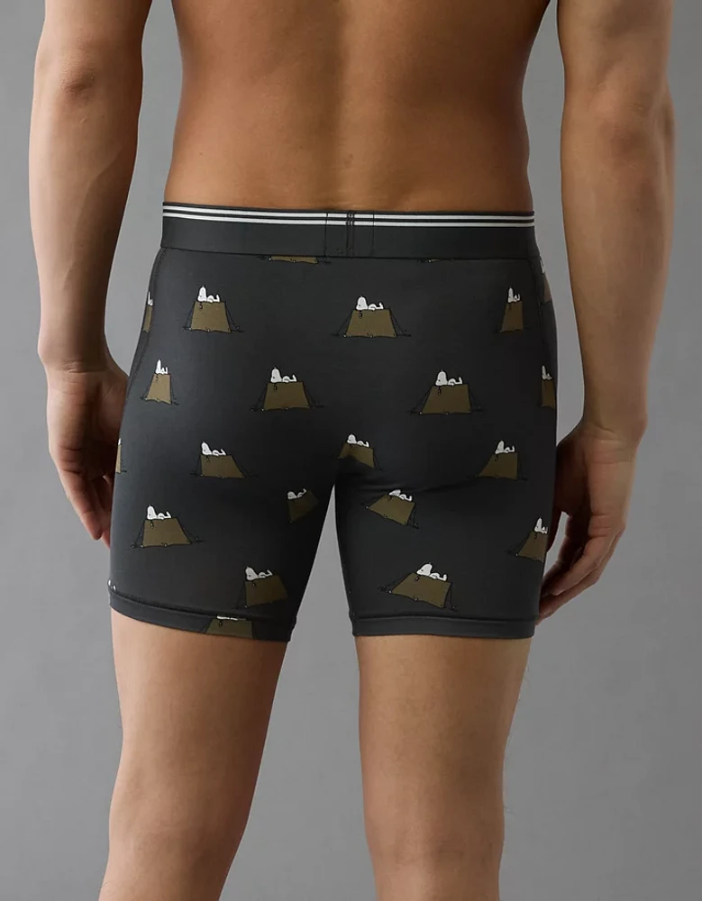 Caleçon boxeur ajusté ultradoux de 6 po tente Snoopy pour hommes AEO