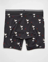 Caleçon boxeur ajusté ultradoux de 6 po camp Snoopy pour hommes AEO