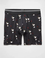 Caleçon boxeur ajusté ultradoux de 6 po camp Snoopy pour hommes AEO