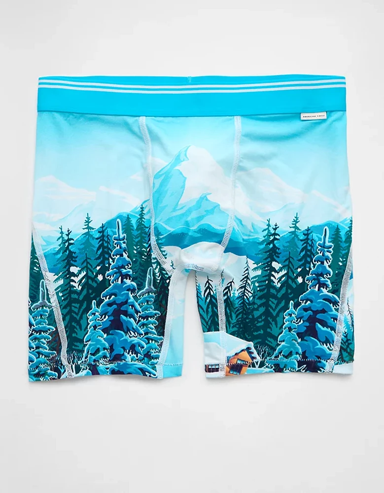 AEO Men's Winter Wonderland 6" Ultra Soft Boxer Brief